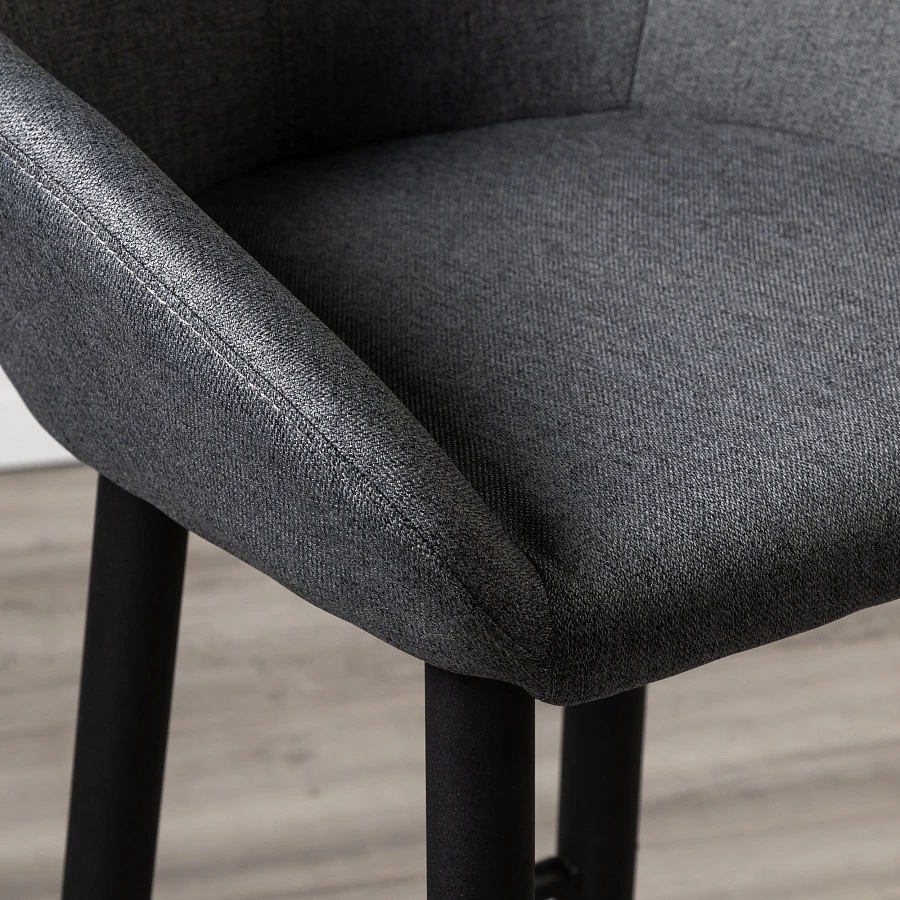 Кресло Бар.Kent тёмно-серый/черный - фото 12