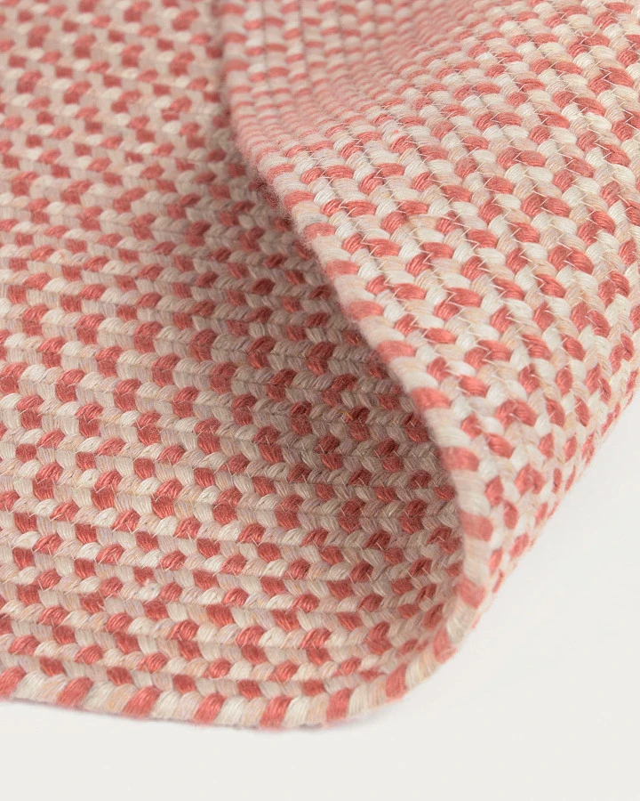 Rodhe Круглый ковер 100% ПЭТ терракотовый Ø 150 см - фото 5