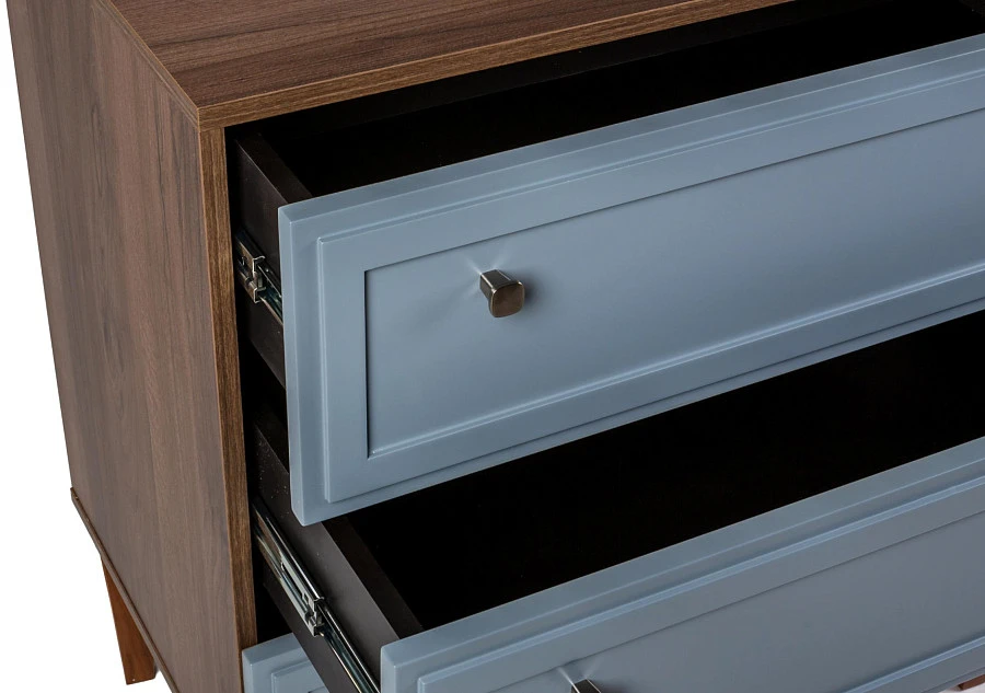 Комод 3 ящика Norton серый - фото 8