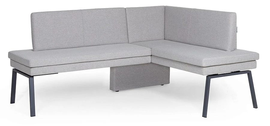 Диван кухонный Brave 178-140 R Silver