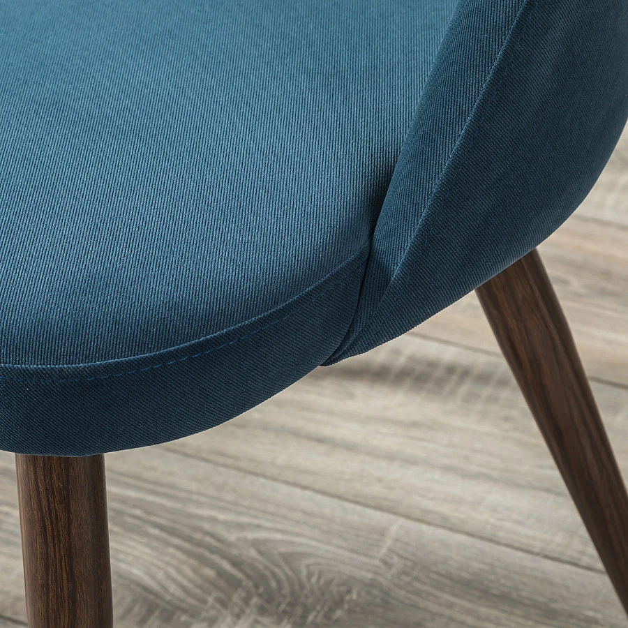 Стул Lars Diag blue/т.орех - фото 14