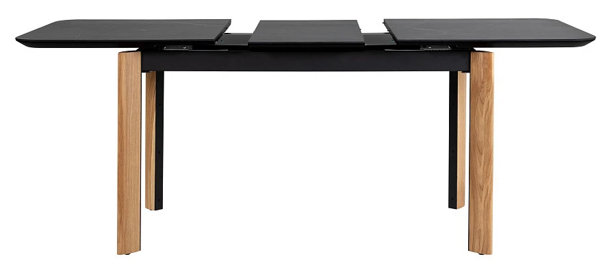 Стол раздвиж. Combi Ceramic 120-150 Automatic Natur/Dark marble - фото 3