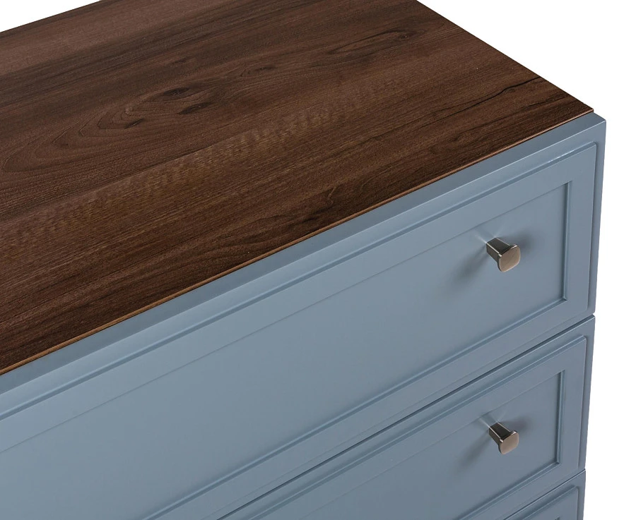 Комод 3 ящика Norton серый - фото 7