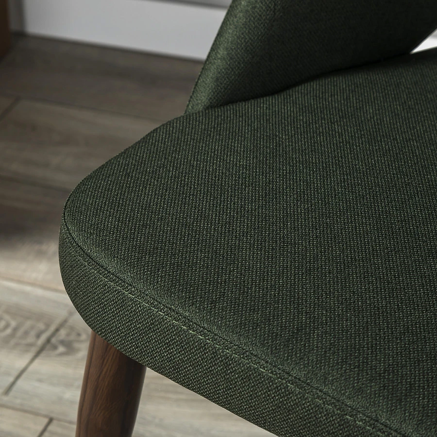 Стул Lars темно-зеленый/т.орех - фото 13