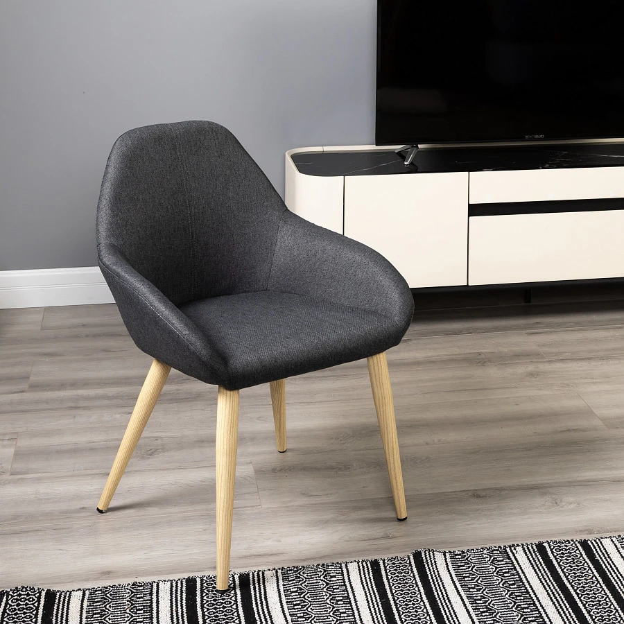 Кресло Kent тёмно-серый/нат.дуб - фото 13