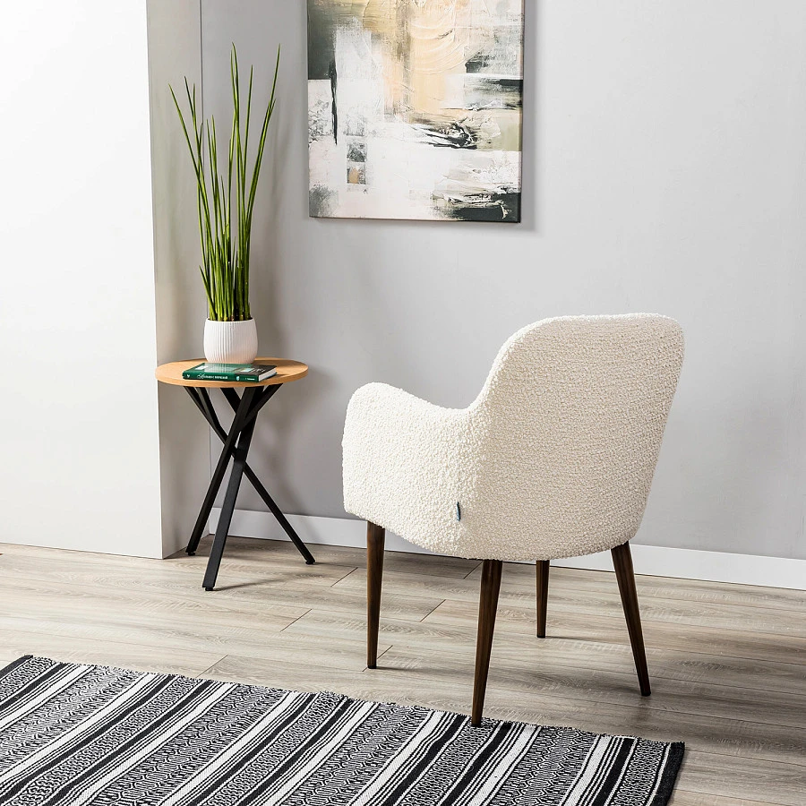 Стул Olaf бежевый/т.орех - фото 12