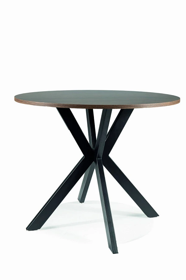 Стол обеденный Signal TALIA II (орех/черный)