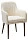 Стул Olaf бежевый/т.орех