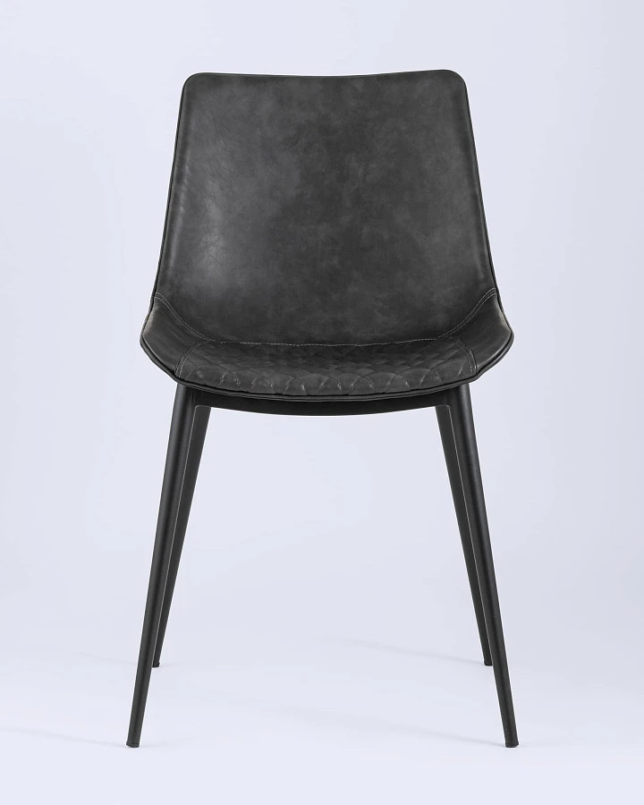 Стул TEXAS экокожа серый - фото 4