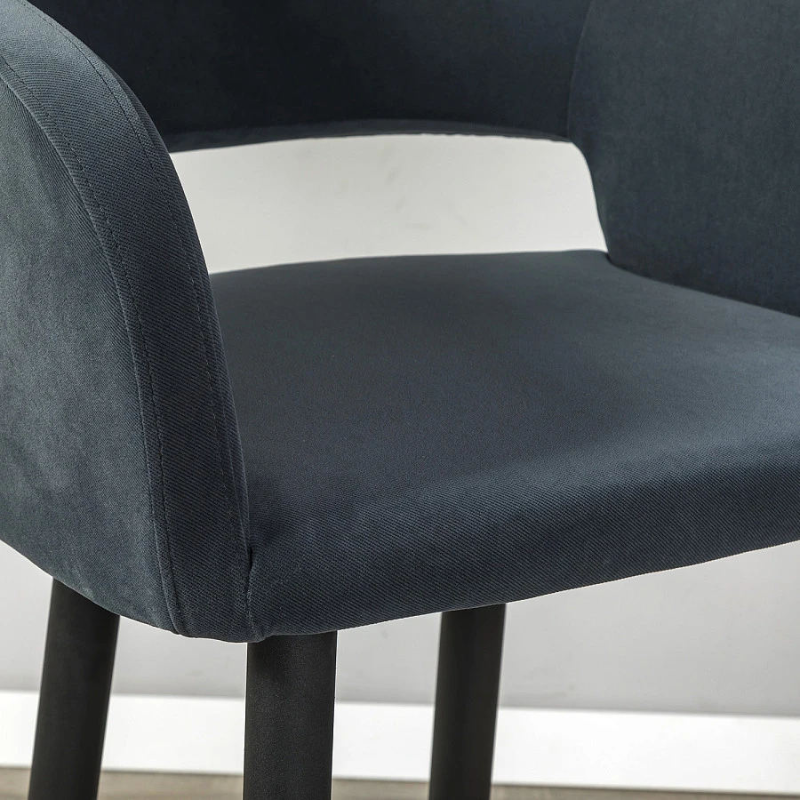 Кресло Бар.Oscar Diag grey/черный - фото 10