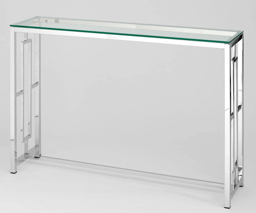 Консоль БРУКЛИН 115*30 серебро - фото 2