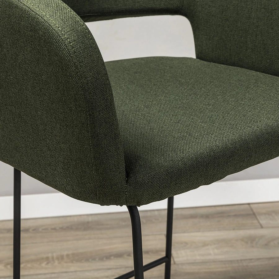 Кресло Бар. Oscar тёмно-зеленый/Линк - фото 12