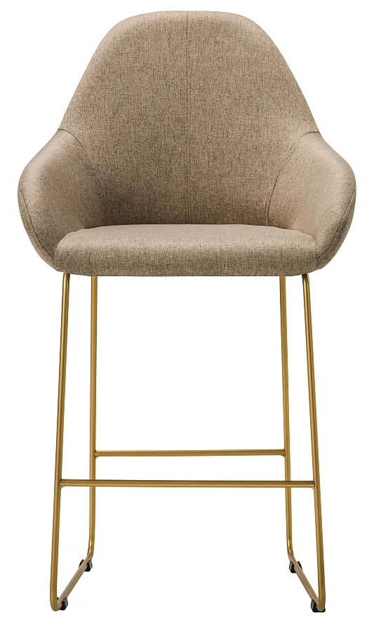 Кресло полубар Kent Браун/ЛинкЗолот - фото 3