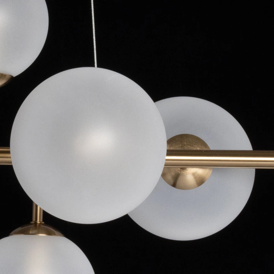 Люстра подвесная DeMarkt Оливия 306015207 - фото 8