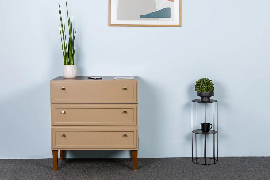 Комод 3 ящика Norton беж - фото 11