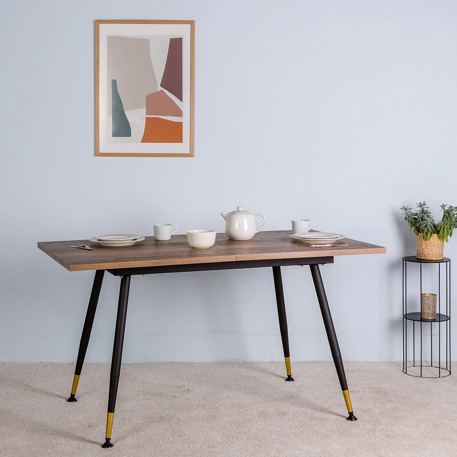 Стол Месси раздвиж. 120-160*80 Галифакс Табак - фото 7