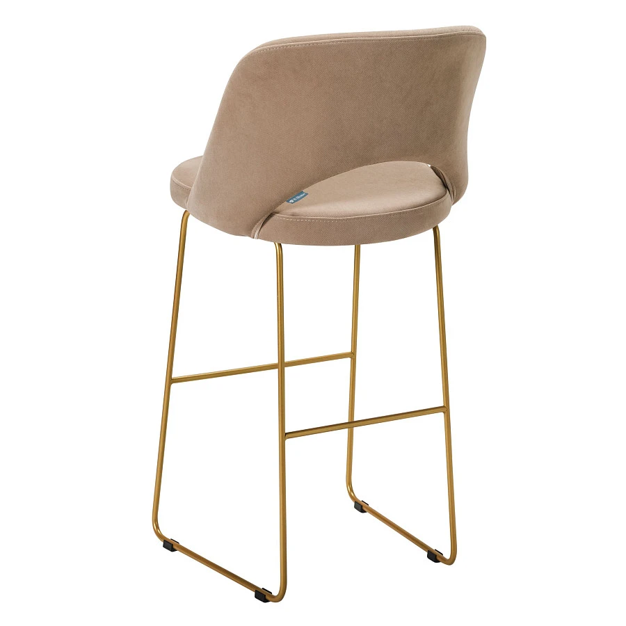 Кресло Бар. Lars Diag beige/Линк золото - фото 3