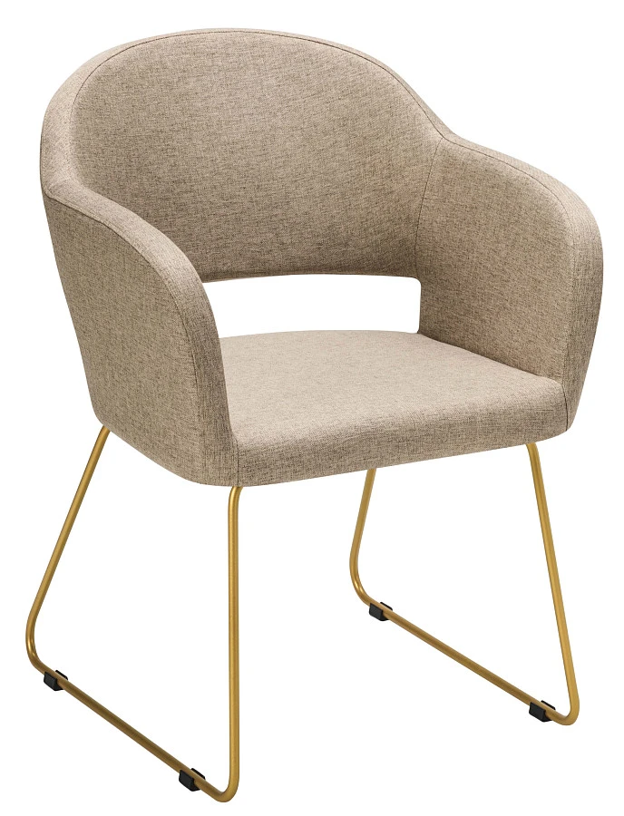 Стул Oscar Браун/ЛинкЗолот