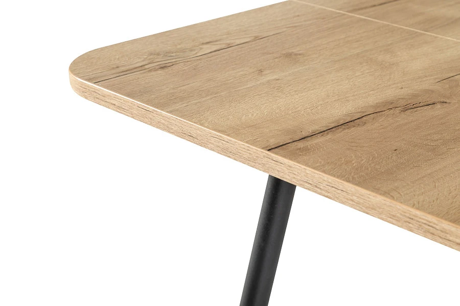 Стол Месси Prime раздвиж. 90*90+30 Галифакс Натур/Бабочка - фото 18