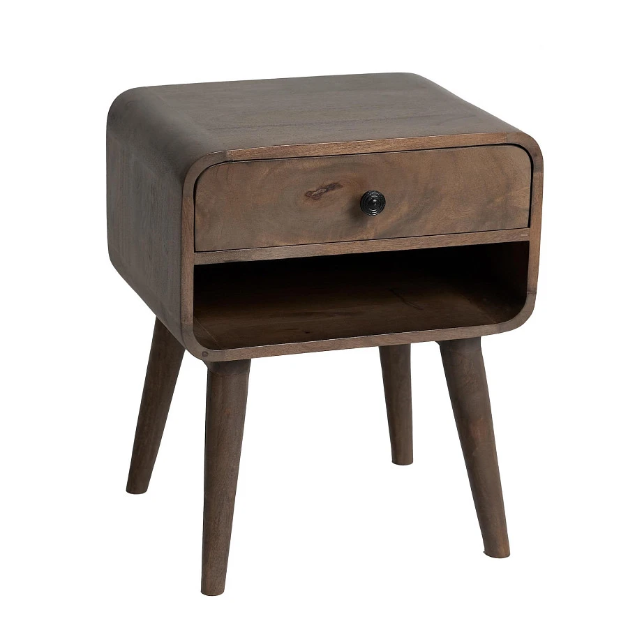 Тумба прикроват. АЛЬРИК ГРЕЙ с полкой