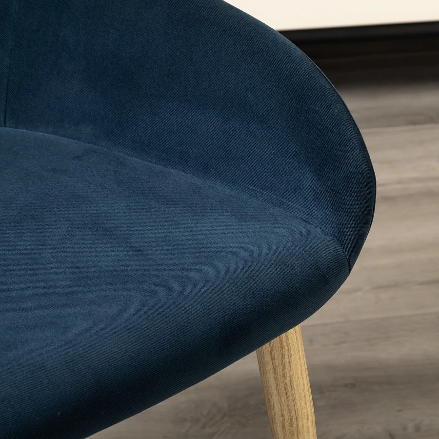 Кресло Kent Diag blue/нат.дуб - фото 12