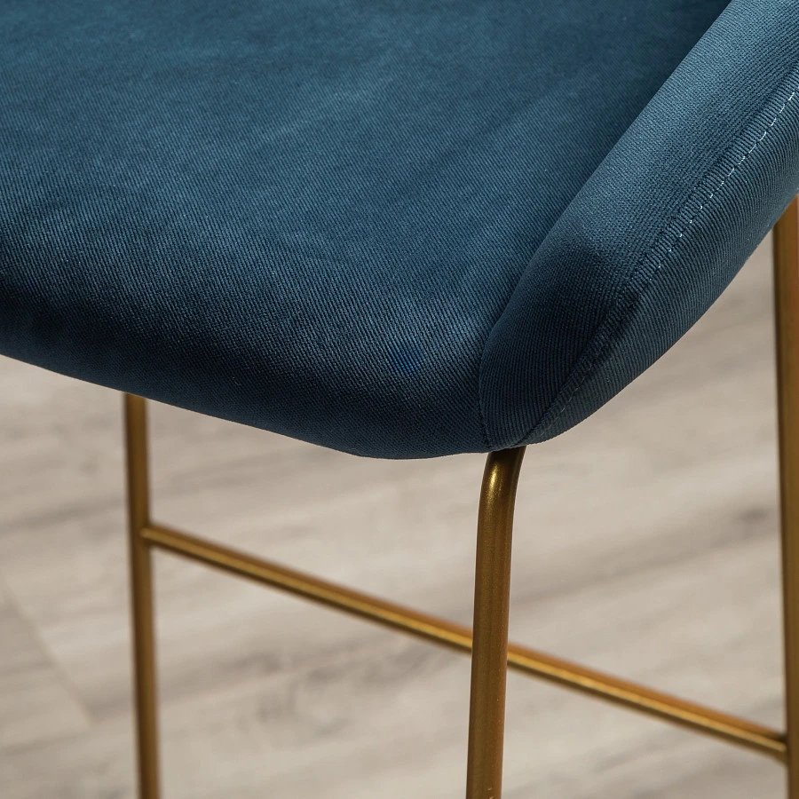 Кресло Бар. Kent Diag blue/Линк золото - фото 14