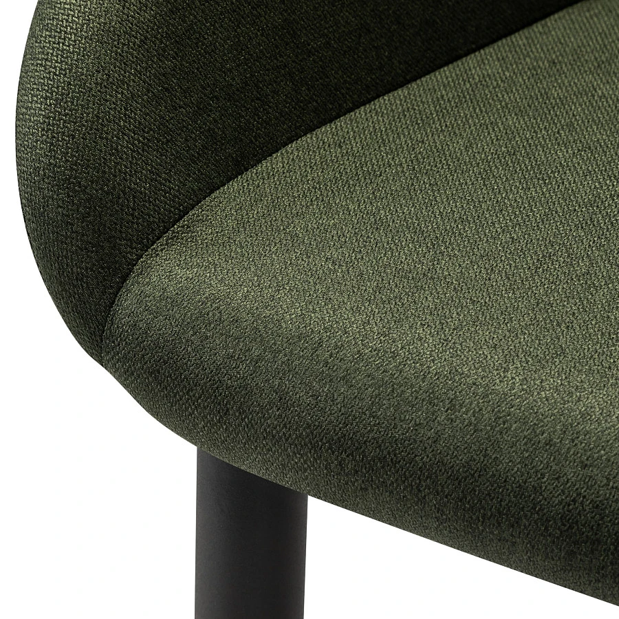 Кресло Бар.Kent тёмно-зеленый/черный - фото 7