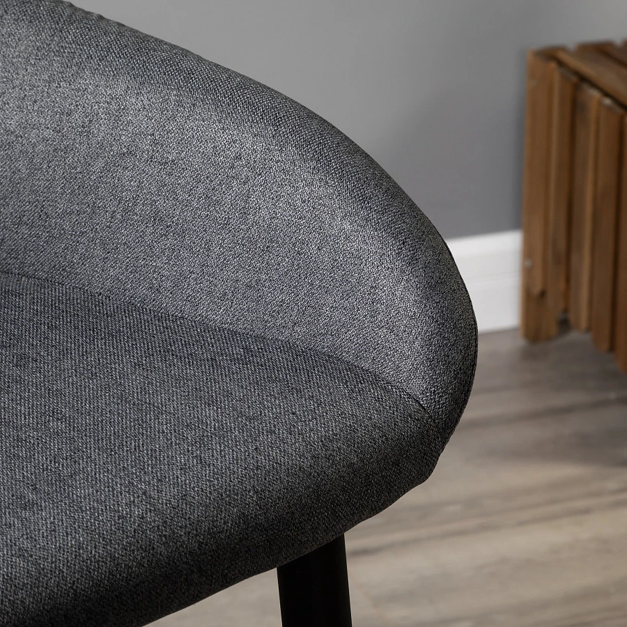 Кресло Бар.Kent тёмно-серый/черный - фото 13