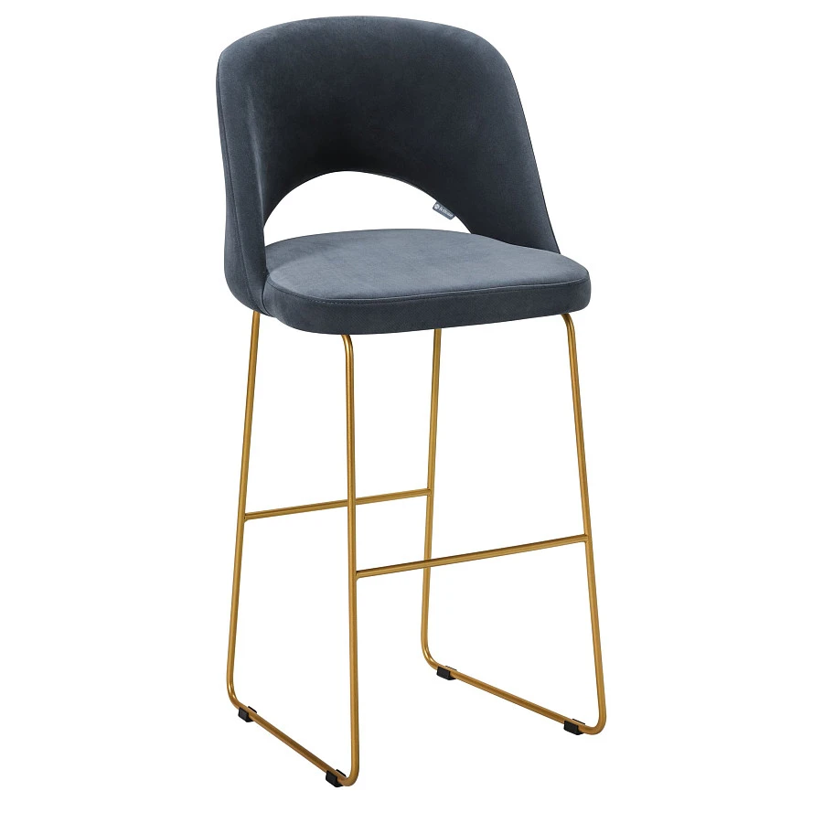 Кресло Бар. Lars Diag grey/Линк золото