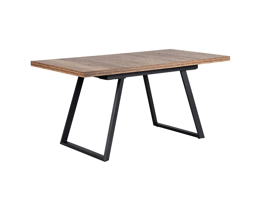 Стол Пеле раздвиж. 120-160 Галифакс Табак/Бабочка - фото 2