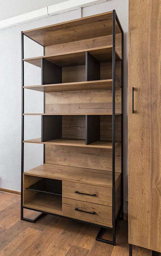 Полка для стеллажа Loft_Дуб табак - фото 3