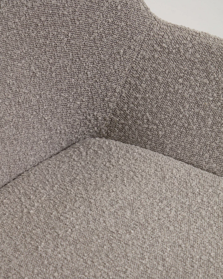 Стул Konna светло-серый/массив ясеня - фото 9