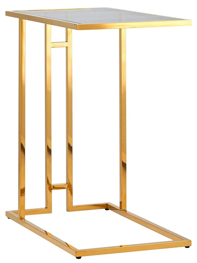 Журнальный столик БОСТОН 50*32 золотистый