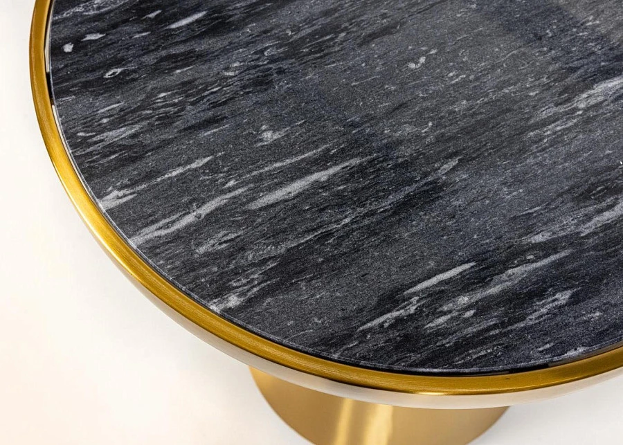 Кофейный столик Shine Black 0.55x0.5x0.5м - фото 4
