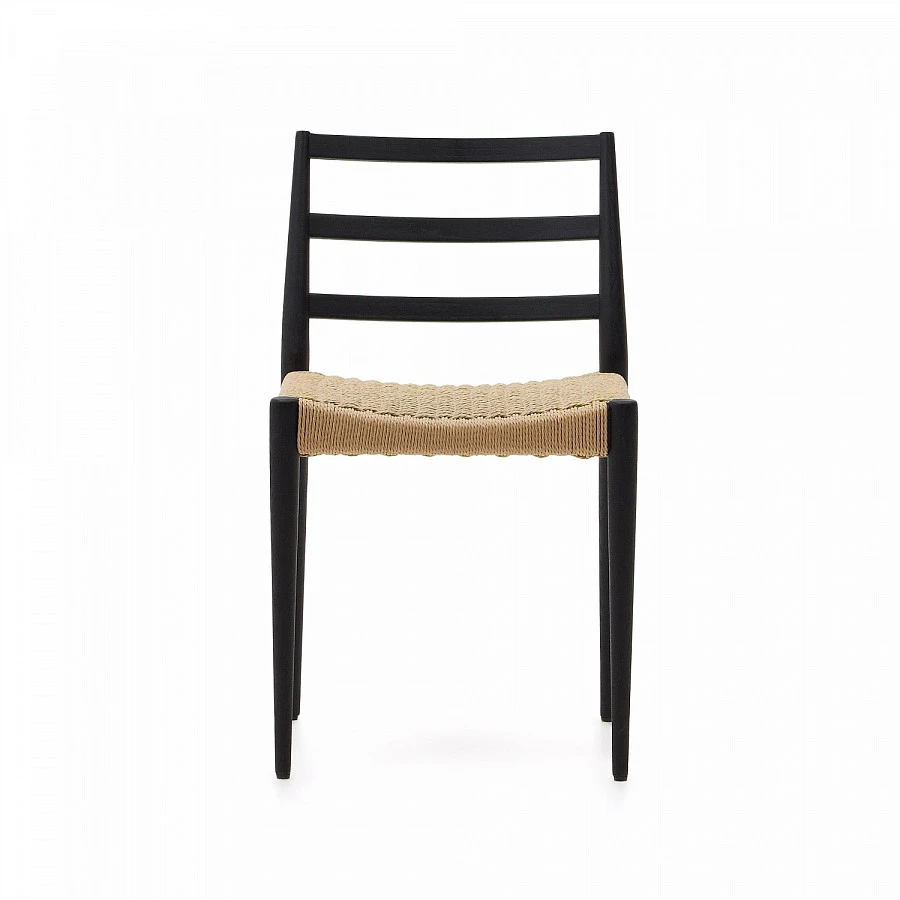 Analy Стул массив дуба/сид.веревка - фото 6