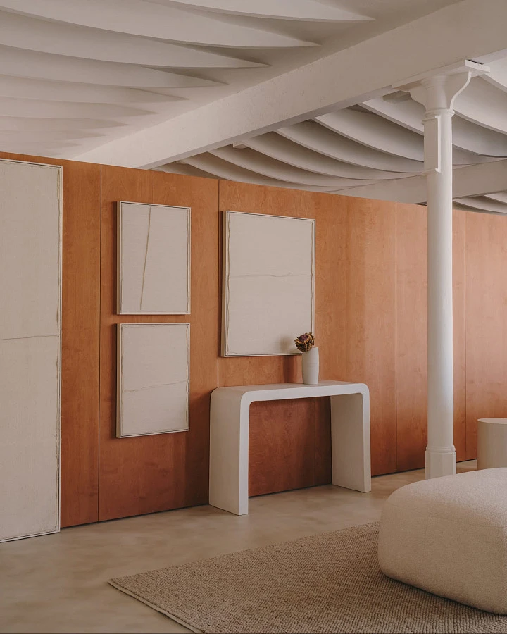 Aiguablava Консоль из белого цемента 120 x 80 см - фото 3