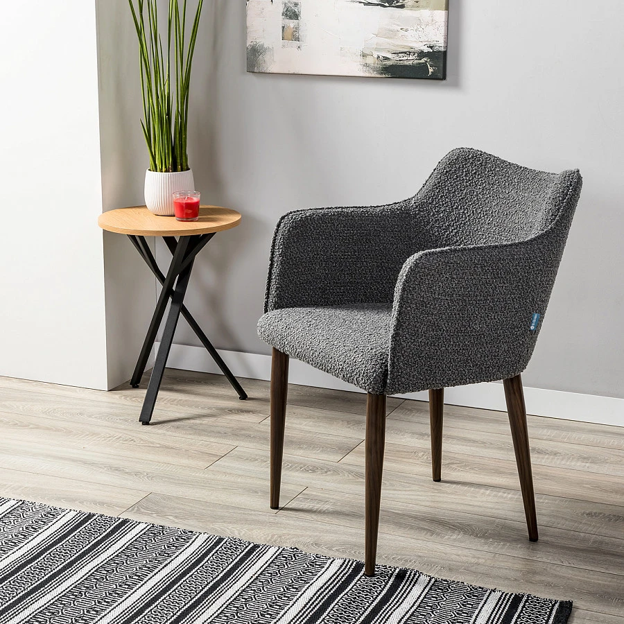 Стул Ralf Vent темно-серый/т.орех - фото 9