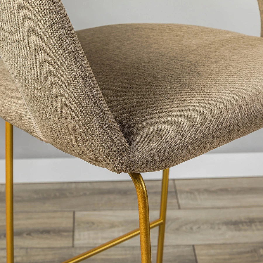 Кресло Бар. Hugs beige/Линк золото - фото 9