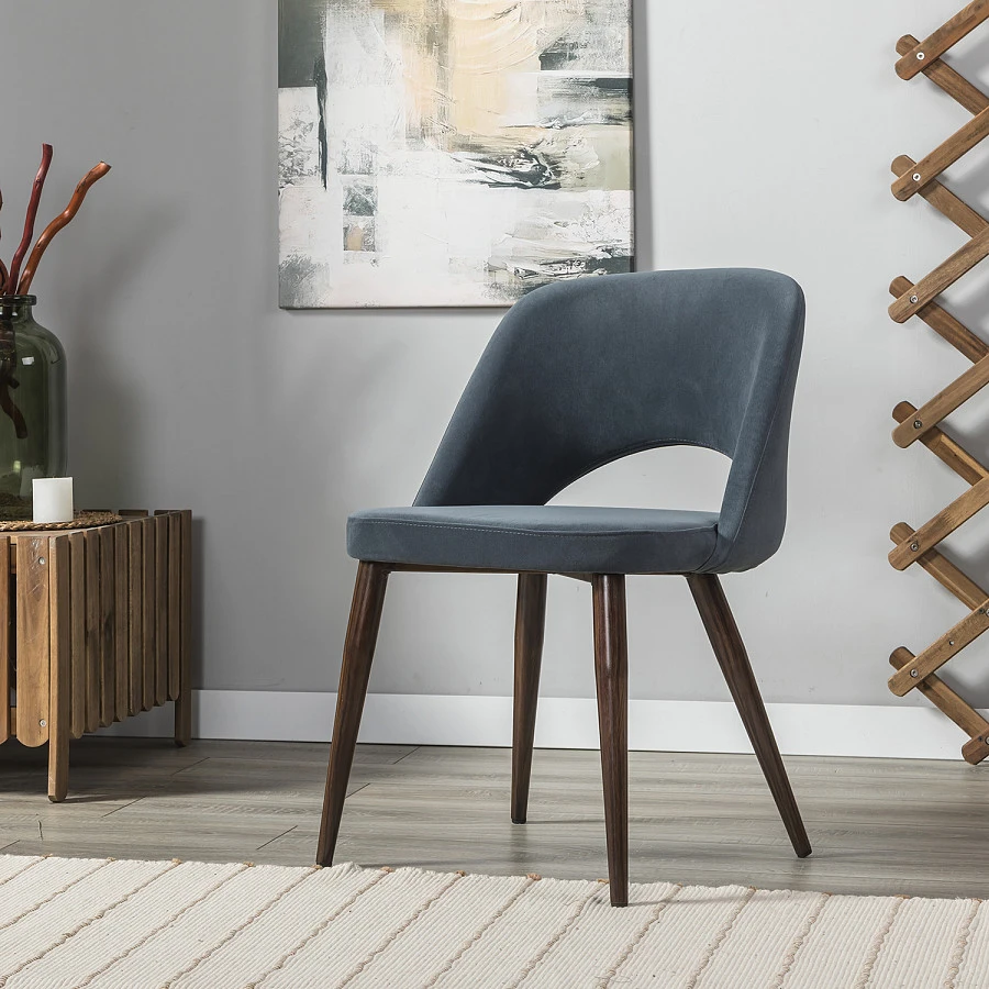 Стул Lars Diag grey/т.орех - фото 11