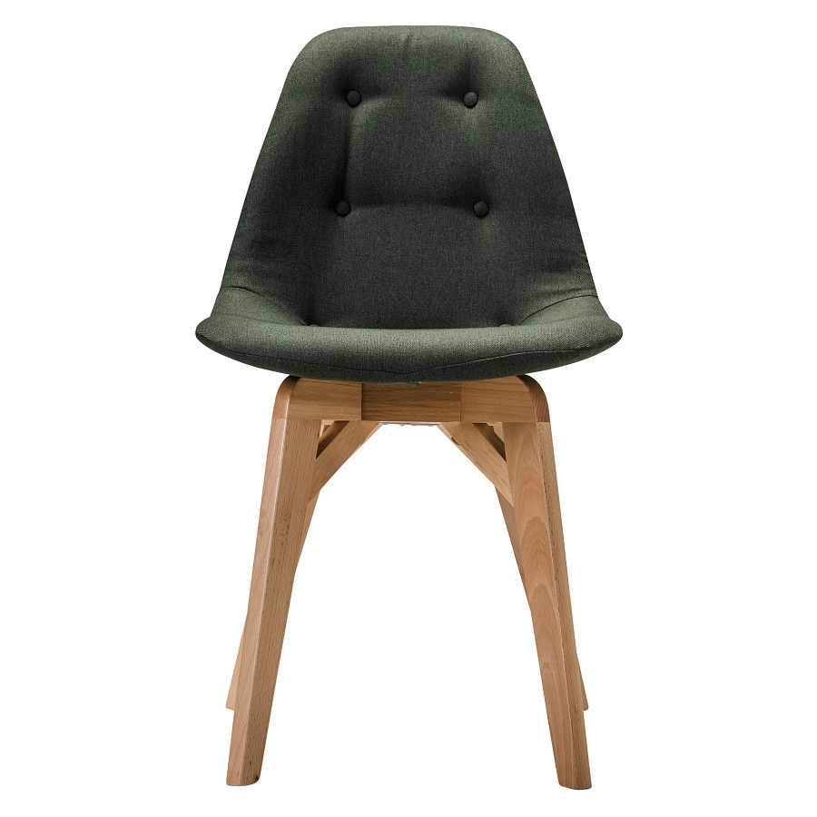 Стул Eames lite тёмно-зеленый/натур. Бук - фото 3