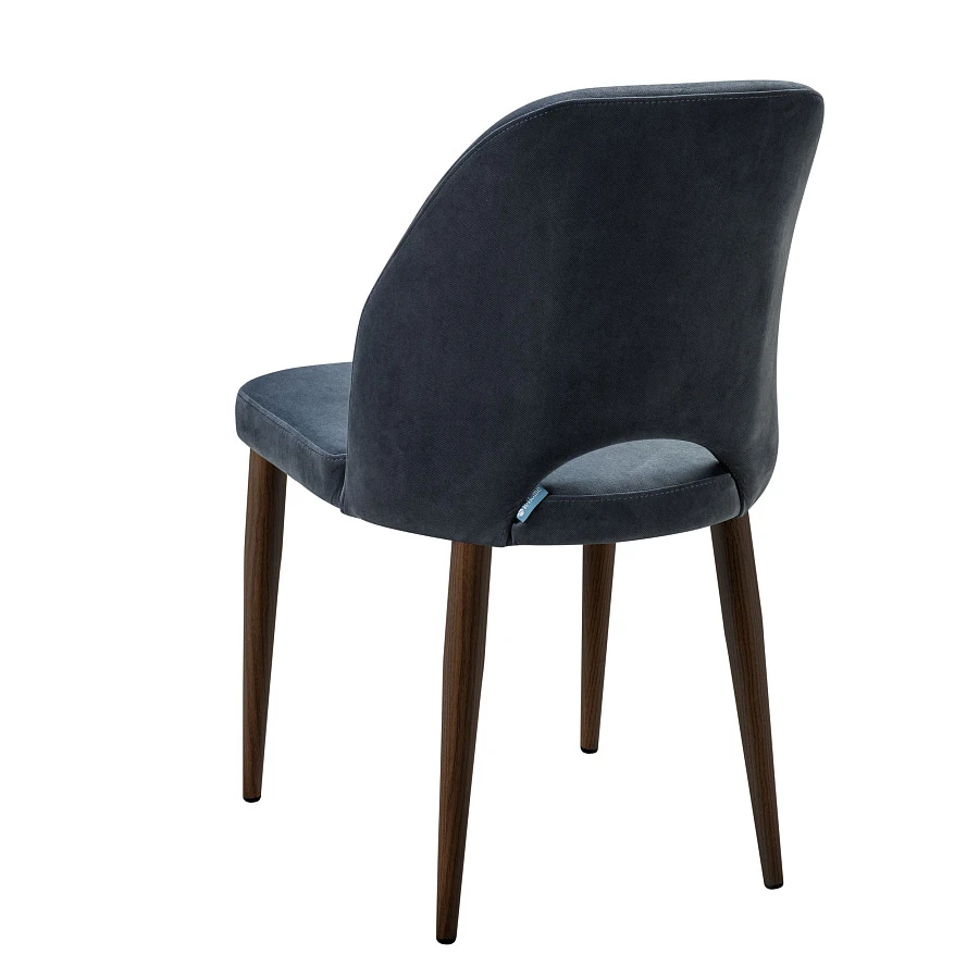 Стул Ledger Diag grey/т. орех - фото 3