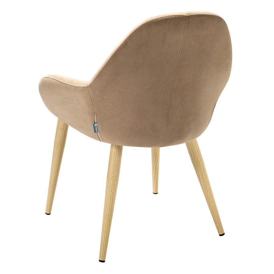 Кресло Kent Diag beige/нат.дуб - фото 6