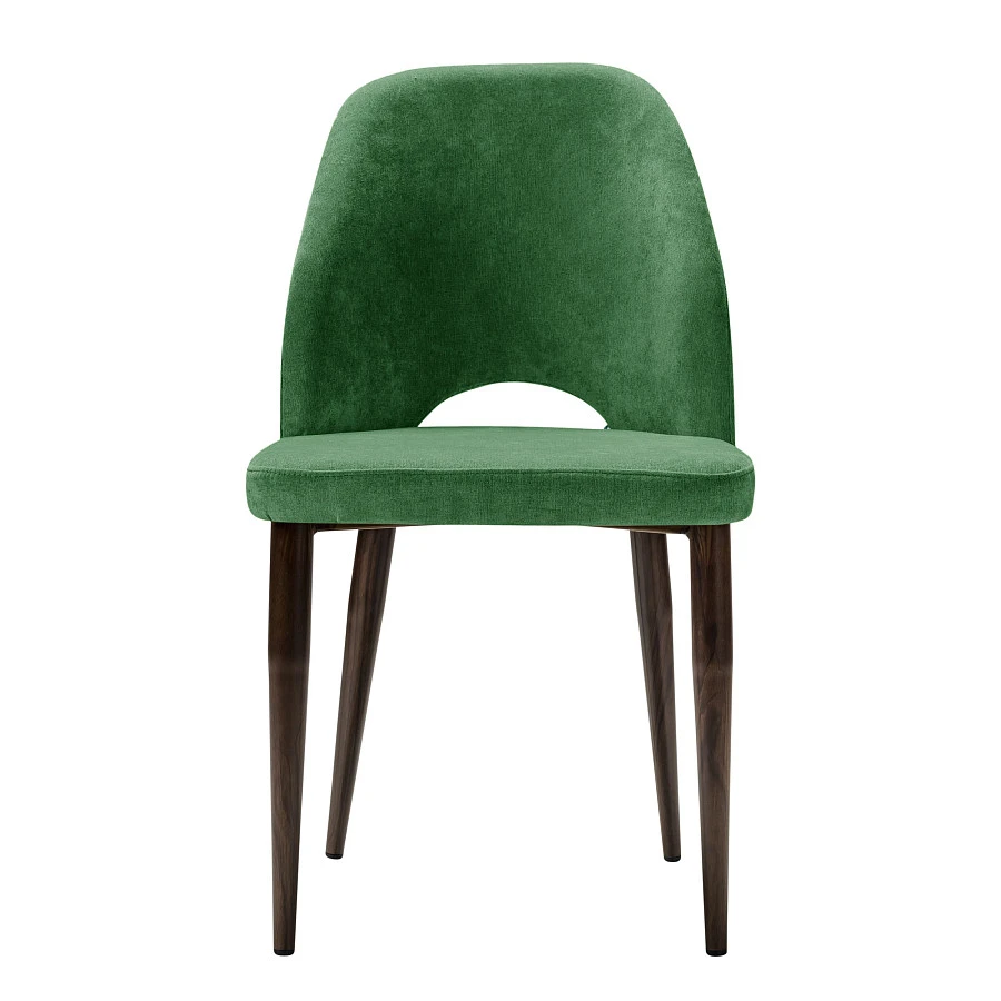 Стул Ledger green grass/т. орех - фото 2