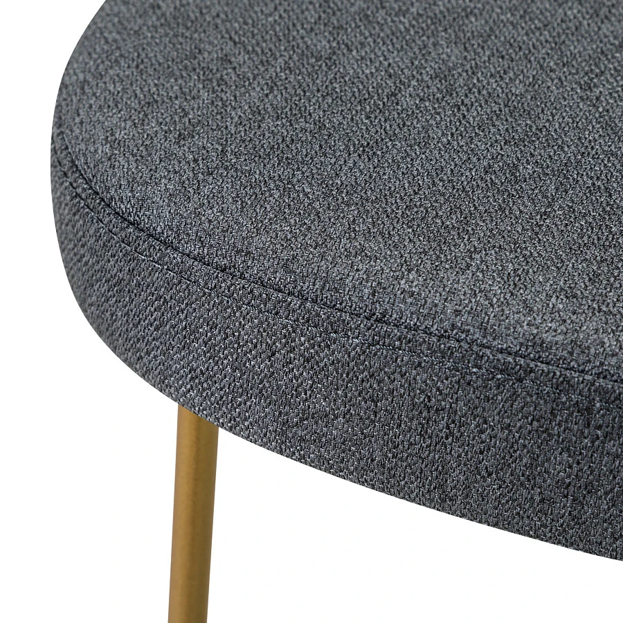 Кресло Бар. Lars тёмно-серый/Линк золото - фото 4