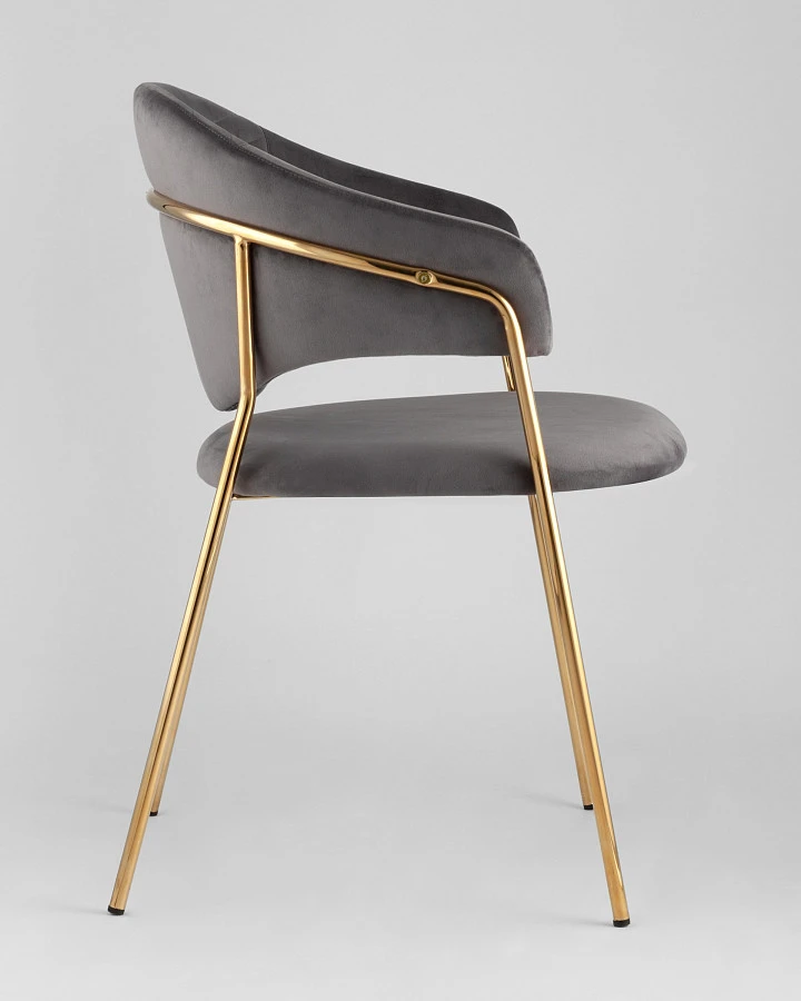 Стул Эвита темно-серый - фото 5