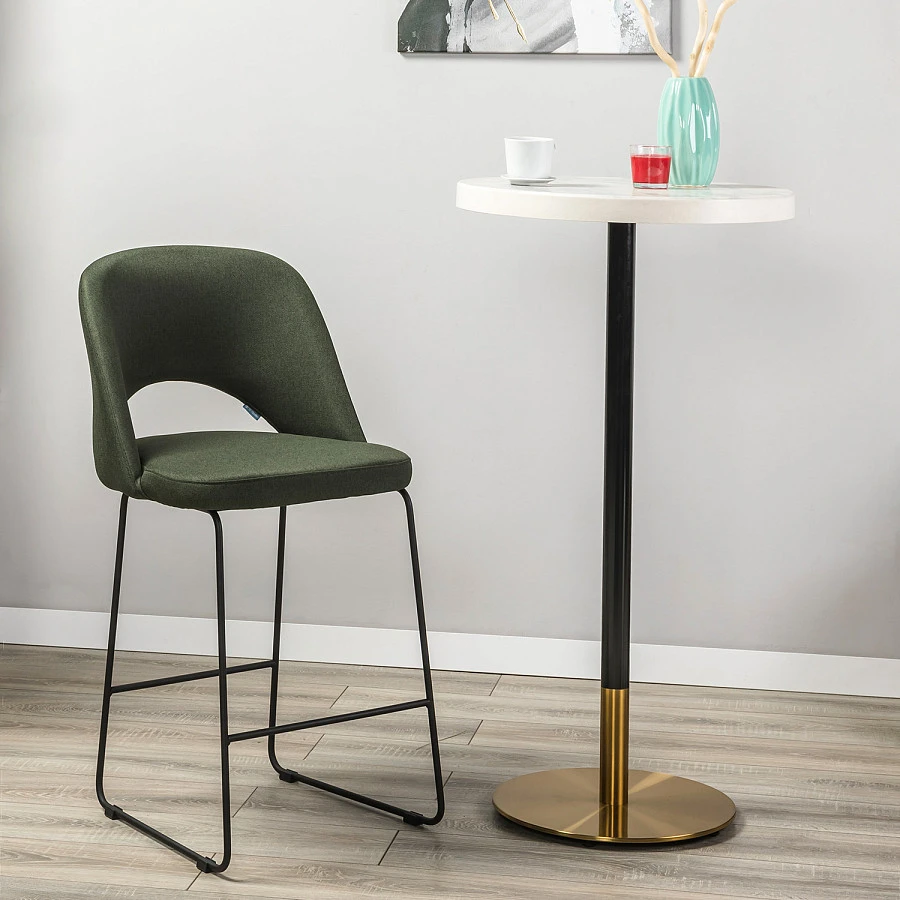 Кресло полубар Lars тёмно-зеленый/Линк - фото 6