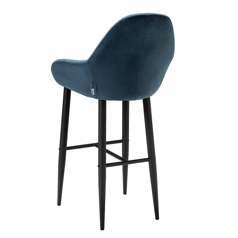 Кресло Бар.Kent Diag blue/черный - фото 4