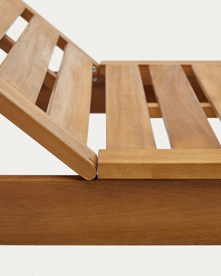 Sulamita Уличный шезлонг из массива акации - фото 9