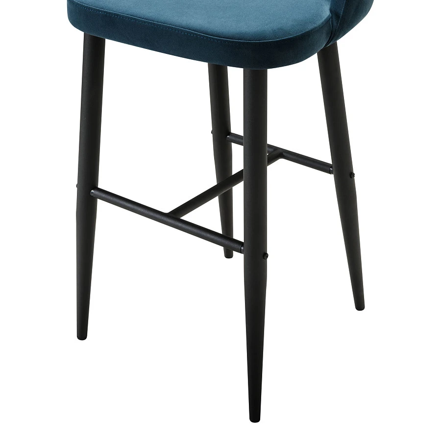 Кресло Бар.Lars Diag blue/черный - фото 5