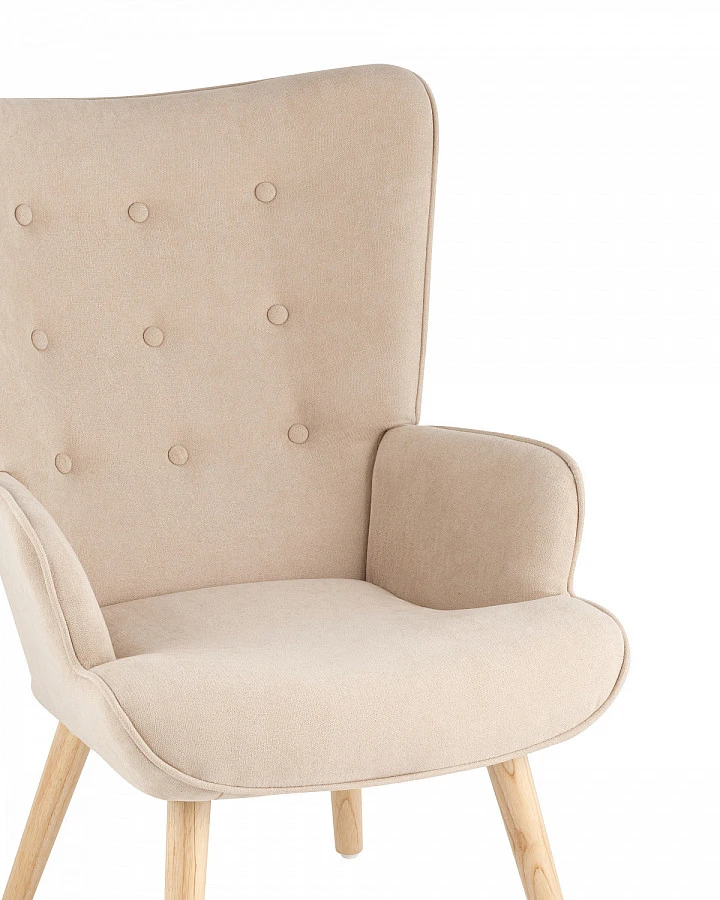 Кресло Хью бежевый - фото 3